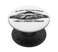 No I Don't Have A Car Problem Funny Carguy Mechanic PopSockets Adhesive PopGrip