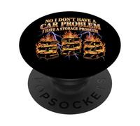 No I Don't Have A Car Problem Funny Carguy Mechanic PopSockets Adhesive PopGrip