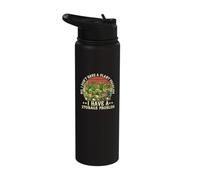 No I Don't Have A Plant Problem Funny Gardening Lover Stainless Steel Insulated Water Bottle