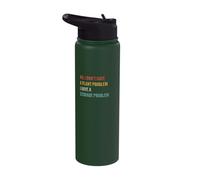 No I Don't Have A Plant Problem Funny Gardening Lover Stainless Steel Insulated Water Bottle