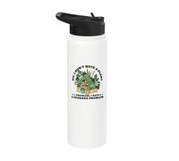 No I Don't Have A Plant Problem Funny Gardening Lover Stainless Steel Insulated Water Bottle