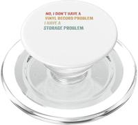No I don't have a Vinyl Record Problem Player Collector Love PopSockets PopGrip for MagSafe