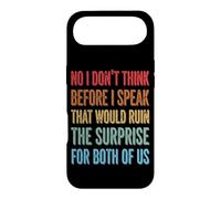 No I Don't Think Before I Speak That Would Ruin The Surprise Case for iPhone Air