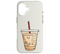 No ICE Coffee Lovers Quiet Protest | Social Justice Support Case for iPhone 16