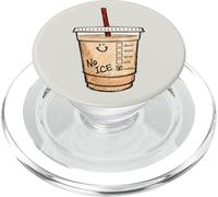 No ICE Coffee Lovers Quiet Protest | Social Justice Support PopSockets PopGrip for MagSafe