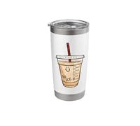 No ICE Coffee Lovers Quiet Protest | Social Justice Support Stainless Steel Insulated Tumbler