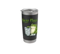 No Ice Please Grumpy Frog Funny Summer Design Stainless Steel Insulated Tumbler