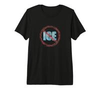 No ICE!!! Pro-Immigration ICE Resistance Design Premium T-Shirt