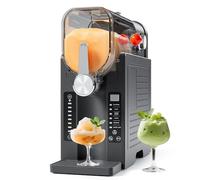 No-Ice Slushie Machine for Home, All-in-One Frozen Drink Maker with 6 Presets & Real-Time Temp Display, Makes Margaritas, Frappes, Smoothies, Ice Cream & Milkshakes