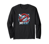 No ICE Symbol Anti Immigration Enforcement Long Sleeve T-Shirt