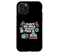 No Idea What Is This Typewriter Funny 70s 80s Men Women Kids Case for iPhone 11 Pro
