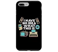 No Idea What Is This Typewriter Funny 70s 80s Men Women Kids Case for iPhone 7 Plus/8 Plus