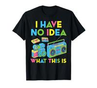 No Idea What This Boombox VHS 70s 80s 90s Men Women Kids T-Shirt