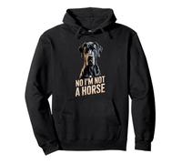 no i'm not a horse Great Dane dog Pullover Hoodie