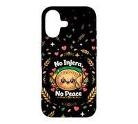 No Injera No Peace Cute Ethiopian Food Lover Habesha Pride Case for iPhone 17