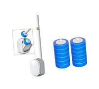 No Installation Toilet Brush, Sustainable Set with Dissolvable Sponge Head for Small Bathroom Use Bathroom Cleaning Tool