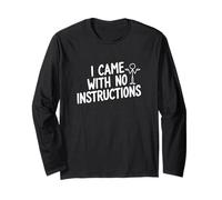 No Instructions New Parent Essential Caregiver Parenting Long Sleeve T-Shirt