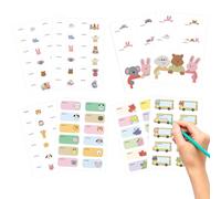 No Iron Name Stickers: Waterproof Clothing Stickers, Durable Adhesives, Easy to Apply | Name Stickers for Children, Youth, School, Home, Nursing, Laundry,