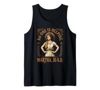 No is Helping Religion Servant Christian Bible Martha Tank Top