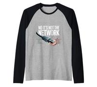 No It's Not The Network Programmer Tech Joke - Raglan Baseball Tee