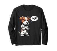 No Jack Russell terrier Jack Russell lover Jackie dog Long Sleeve T-Shirt