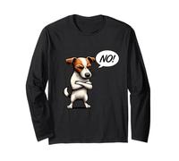 No Jack Russell terrier Jack Russell lover Jackie dog Long Sleeve T-Shirt