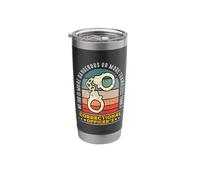 No Job is More Dangerous Or Thin Silver Corrections Officer Stainless Steel Insulated Tumbler