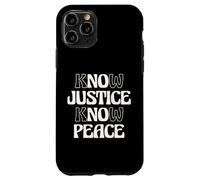 No Justice No Peace Social Justice Equal Rights Case for iPhone 11 Pro