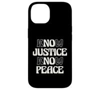 No Justice No Peace Social Justice Equal Rights Case for iPhone 14