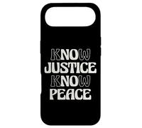 No Justice No Peace Social Justice Equal Rights Case for iPhone Air