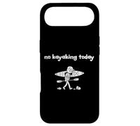 No Kayaking Today Sarcastic Minimalist Stick Figure Case for iPhone Air
