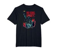 No King, Just Liberty T-Shirt, Men's Big and Tall, Black, 6X Tall