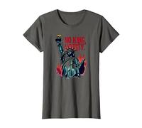 No King, Only Freedom T-Shirt, Women, Asphalt Grey, Medium