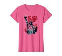 No King, Only Freedom T-Shirt, Women, Pink Heather, Medium