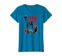 No King, Only Freedom T-Shirt, Women, Sapphire Blue, Large