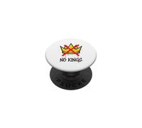 No Kings Anti Crown Graffiti Street Style PopSockets Adhesive PopGrip