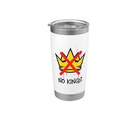 No Kings Anti Crown Graffiti Street Style Stainless Steel Insulated Tumbler
