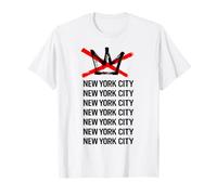 No Kings Anti Protest Liberty Supporters New York City T-Shirt