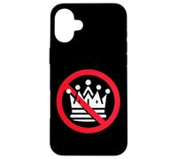 No kings Day Abolish The Monarchy Minimalist Case for iPhone 16 Plus