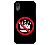 No kings Day Abolish The Monarchy Minimalist Case for iPhone XR