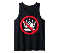 No kings Day Abolish The Monarchy Minimalist Tank Top