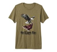 No Kings Day Funny Eagle Premium T-Shirt
