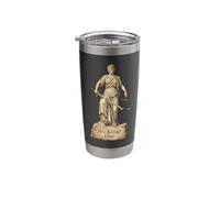 No Kings Day Lady Justice Patriot Stainless Steel Insulated Tumbler