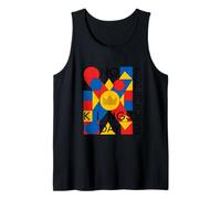 No Kings Day Modern Art Abstract Tank Top