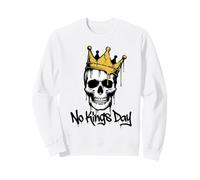 No Kings Day Skeleton Graffiti Sweatshirt