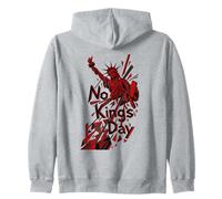 No Kings Day Statue of Liberty Zip Hoodie