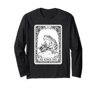 No Kings Day Tarot Card Frog Long Sleeve T-Shirt