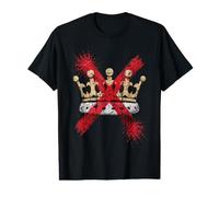 NO Kings | Distressed Protest Value Graphic T-Shirt