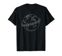 No Kings Global Democracy World Globe T-Shirt
