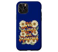 No Kings In America 70s Retro Vintage No Kings Day Case for iPhone 11 Pro